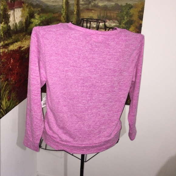 NWT 5Style size XL Heather pink stretch comfy layer fall winter soft - Picture 8 of 8